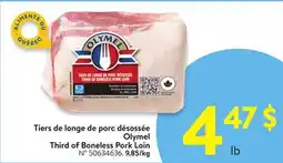 Walmart Olymel Third of Boneless Pork Loin offer