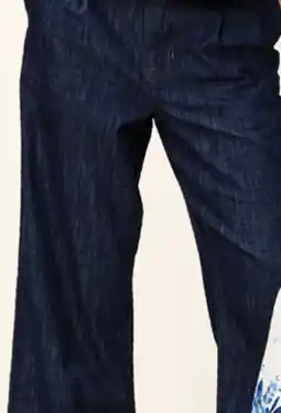 Walmart Light-weight denim wide-leg Pants offer