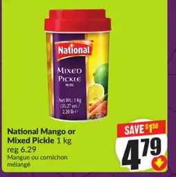 FreshCo National Mango or Mixed Pickle offer