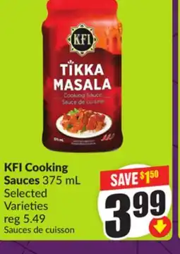 FreshCo KFI Cooking Sauces 375 mL Selected Varieties offer