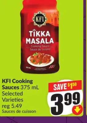 FreshCo KFI Cooking Sauces 375 mL Selected Varieties offer