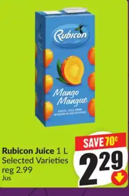 FreshCo Rubicon Juice 1 L Selected Varieties offer