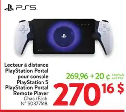 Walmart PlayStation 5 PlayStation Portal Remote Player offer