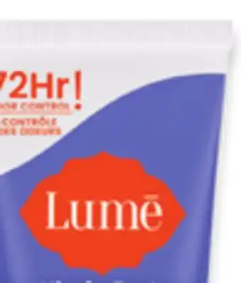 Walmart Lume Whole Body Deodorant Cream offer