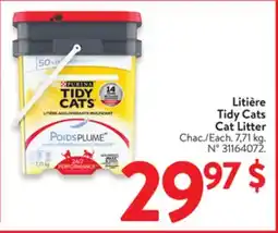 Walmart Teddy Cats Cat Litter offer