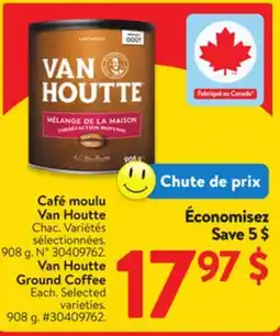 Walmart Van Houtte Ground Coffee offer