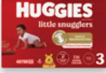 Walmart Huggies Little Movers or Little Snugglers Mega Colossal Pack Diapers offer