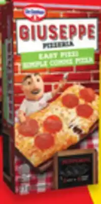 Walmart Dr. Oatker Guiseppe Pizzeria Easy Pizzi Frozen Pizza offer