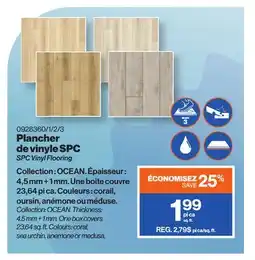 Patrick Morin Plancher de vinyle SPC offer