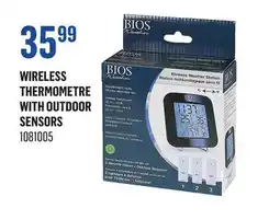 Canac Wireless Thermometre with Outdoor Sensors offer