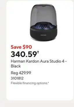 Staples Harman Kardon Aura Studio 4 - Black offer