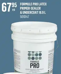 Canac Formule Pro Latex Primer-Sealer & Undercoat 18.9 L offer