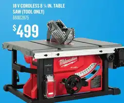 Canac 18 V Cordless 8 1/4 in. Table Saw (Tool only) offer