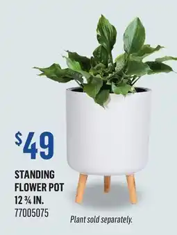 Canac Standing Flower Pot 12 3/4 in offer