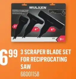 Canac 3 Scraper Blade Set for Reciprocating Saw offer