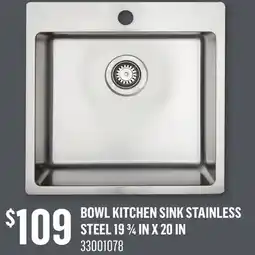 Canac Bowl Kitchen Sink offer