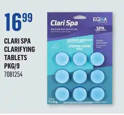 Canac Clari Spa Clarifying Tablets Pkg/9 offer