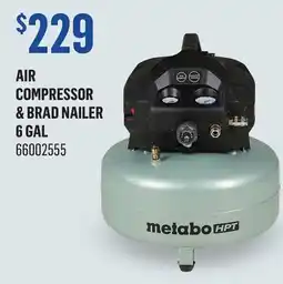 Canac Air Compressor & Brad Nailer 6 Gal offer