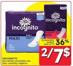 Rossy INCOGNITO Asst. sanitary napkins offer