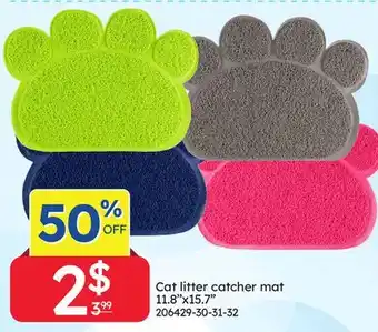 Rossy Cat litter catcher mat offer