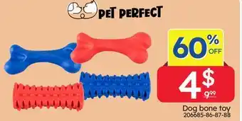 Rossy Pet Perfect Dog bone toy offer