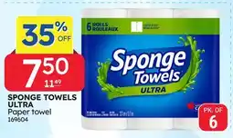 Rossy SPONGE TOWELS ULTRA Paper towel offer