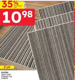 Rossy RUMBA Striped rug offer