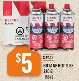 Canac Butane Bottles 220 g offer