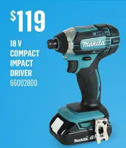 Canac 18 V Compact Impact Driver offer