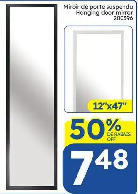 Rossy Hanging door mirror offer