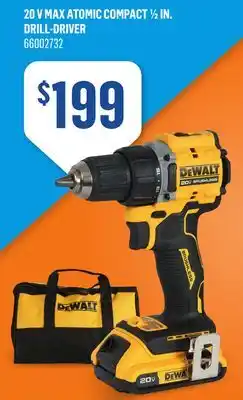 Canac 20 V MAX Atomic Compact 1/2 in. Drill-driver offer