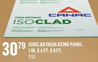 Canac Isoclad Insulating Panel offer