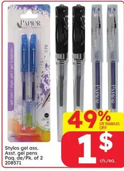 Rossy Asst. gel pens offer