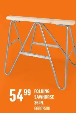 Canac Folding Sawhorse 36 in offer