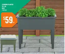 Canac Standing Planter 25 3/4 in offer