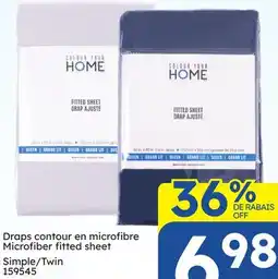 Rossy Microfiber fitted sheet offer