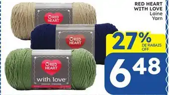 Rossy RED HEART WITH LOVE Yarn offer