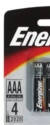 Rossy ENERGIZER Batteries offer