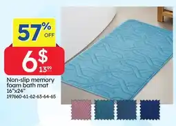 Rossy Non-slip memory foam bath mat offer