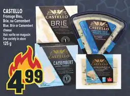 Marché Adonis CASTELLO FROMAGE BLEU, BRIE, OU CAMEMBERT | BLUE, BRIE OR CAMEMBERT CHEESE offer