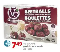 Avril Produits sans viande offer