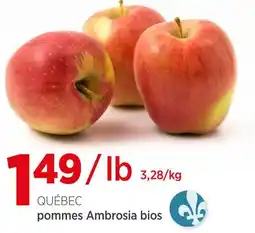 Avril pommes Abrosia bios offer