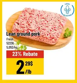 Mayrand Lean ground pork offer