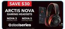 GameStop ARCTIS NOVA GAMING HEADSETS offer