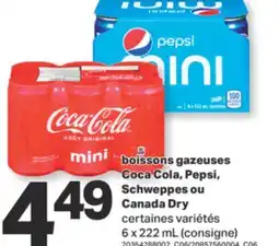 L'Intermarché BOISSONS GAZEUSES, 6 x 222 mL offer