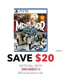 GameStop metaphor PS5 offer