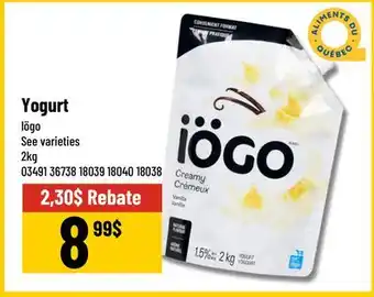 Mayrand Iögo Yogurt offer