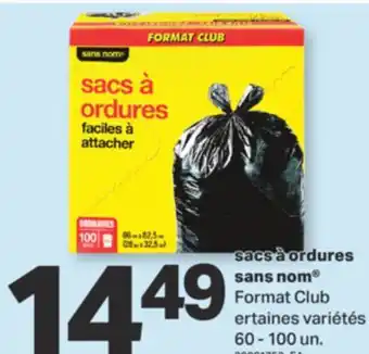 L'Intermarché SACS À ORDURES, 60 - 100 un offer