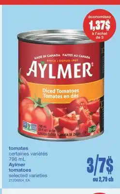 Wholesale Club TOMATES, 796 mL offer