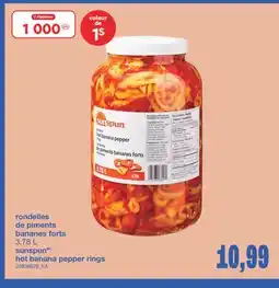 Wholesale Club RONDELLES DE PIMENTS BANANES FORTS, 3,78 L offer